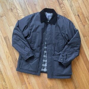 Men's J.W Anderson X Uniqlo Black Utility Jacket with Black Collar